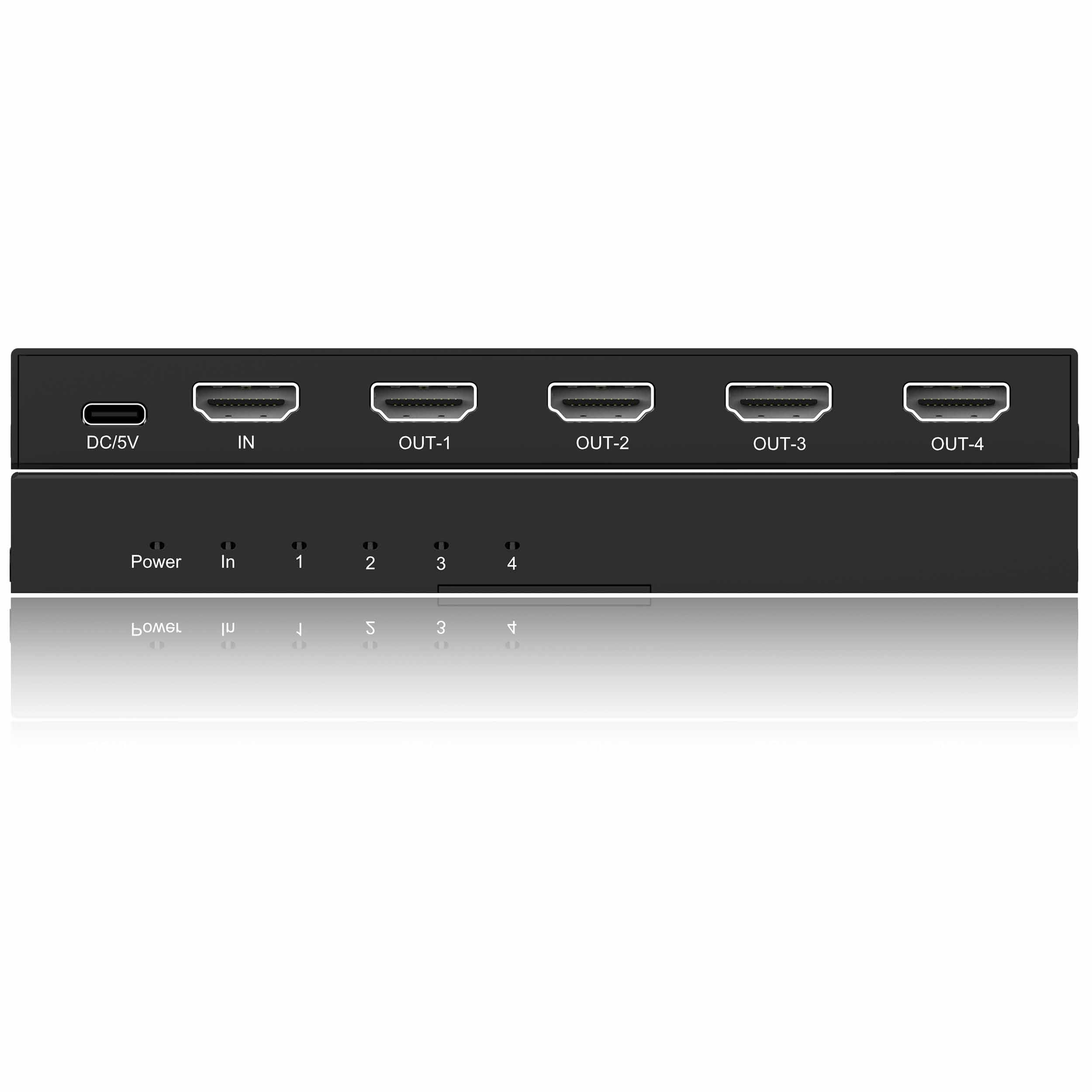 1x4 HDMI splitter-Support 8K@60HZ 4:4:4